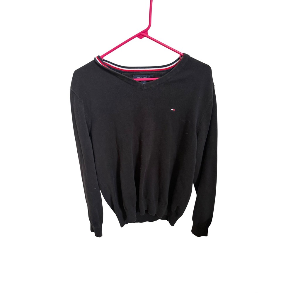Tommy Hilfiger V-Neck Sweater Size L
